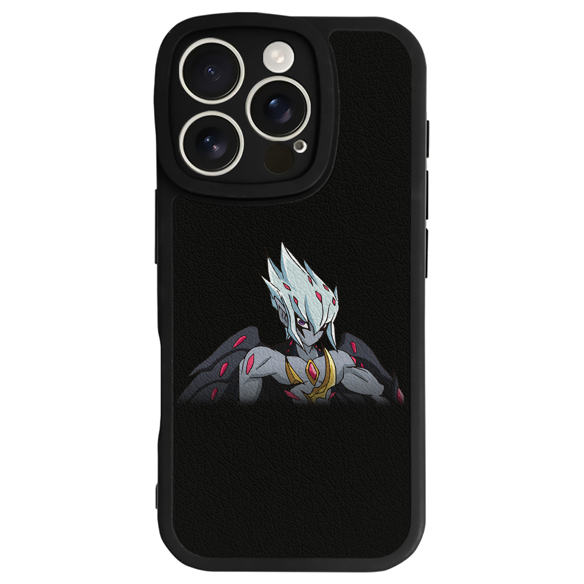 遊☆戯☆王 Yu-Gi-Oh! 【iPhone 16シリーズ対応】シリコンスマホケース（レザー調） 材質：シリコン